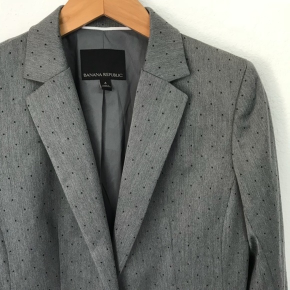 BANANA REPUBLIC Dotted Blazer - Picture 1 of 2